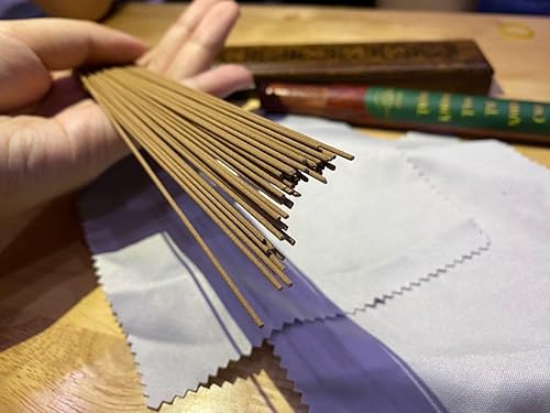 Miniatura 7 de ARO VATIKA Vedic Patchouli Natural Masala 144 varillas de incienso en paquete de 12  Enrollado a mano en la India  Lo mejor para oración,