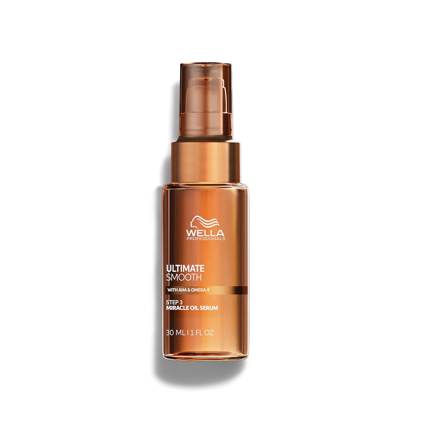 Wella Professionals ULTIMATE SMOOTH Miracle Oil Serum for Dry, Dull & Frizzy Hair | Nourishes, Smooths & Adds a Silky Shine | With Squalane & Omega 9 | Heat Protectant | Color Safe