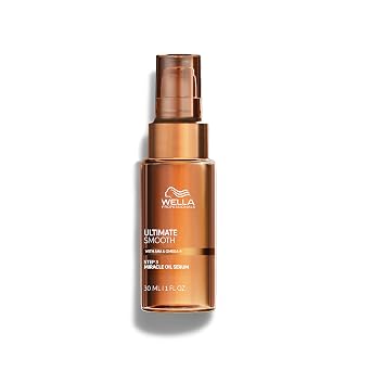 Wella Professionals ULTIMATE SMOOTH Miracle Oil Serum for Dry, Dull & Frizzy Hair | Kit | Nourishes, Smooths & Adds a Silky Shine | With Squalane & Omega 9 | Heat Protectant | Color Safe