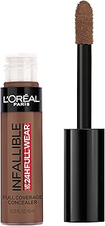 L'Oreal Paris Makeup Infallible Full Wear Waterproof Matte Concealer, Full Coverage, Coffee, 0.33 fl. oz.