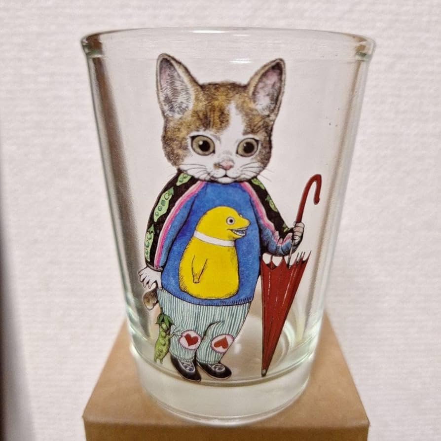 Amazon.co.jp: ヒグチユウコ グラス 台湾 4個セット 樋口裕子