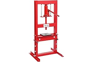 TUFFIOM 6-Ton Hydraulic Benchtop Press: Precision and Robustness