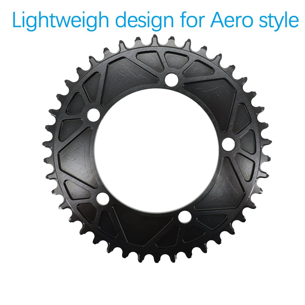 Platos para Bicicletas Plato Redondo 110BCD 32 36 38 40 42 46 48 58 60T Dientes Bicicleta de Carretera
