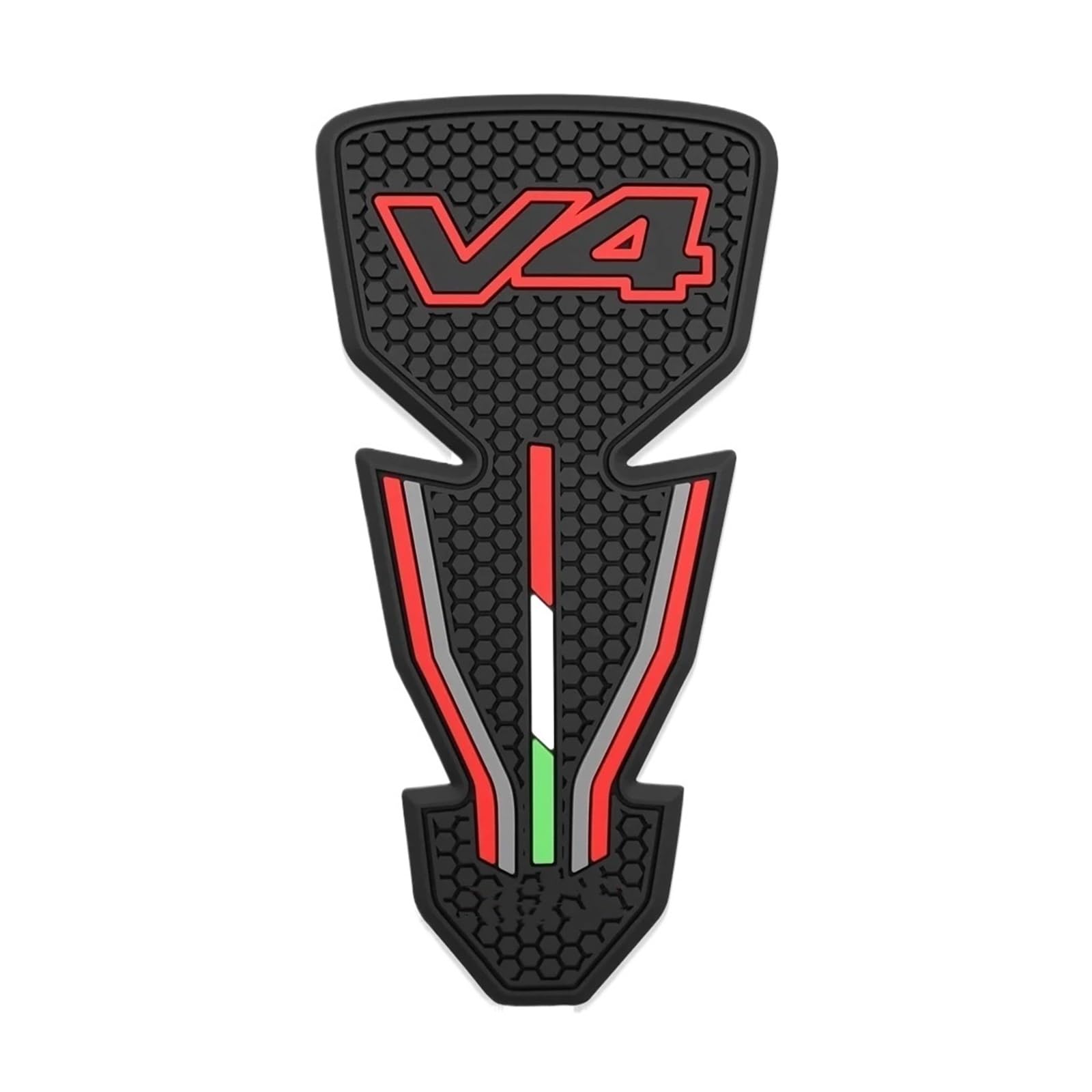Qmdghfors Black-A Motorcycle Fuel Tank Pad Stickers For Duc&Ati Panigale V4 V4s V4r V4sp2 2022-2025 Motorcycle Stickers Rubber Oil Tank Pad Protector Side Non-Slip Protection Decals