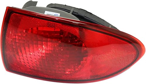 KarParts360 Para Chevy Cavalier 2000 2001 2002 Conjunto de luz trasera lado del pasajero reemplaza GM2801139  5978346