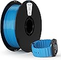kexcelled TPU 95A Filament for 3D Printers 1.75mm +/- 0.05mm, Flexible and Soft, Excellent Elasticity, Suitable for Most FDM Printers, 1kg (2.2 lbs) Spool, Lake Blue