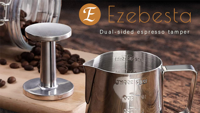 Amazon.com: Ezebesta Dual-Sided Espresso Hand Tamper 51mm and 58mm