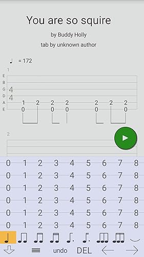 tabs guitarra X