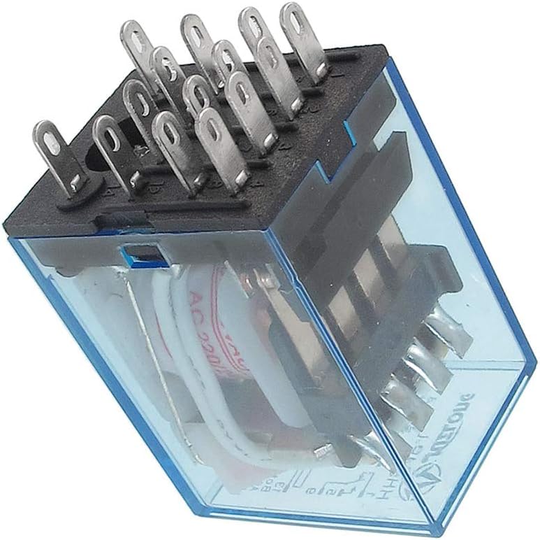 Relé Dc 12v Bobina 4pdt Hh54p De 14 Pines Con Enchufe Pyf14a | Cuotas sin interés