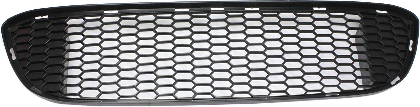 Compatible with 08-13 1-Series with M Package Front Lower Bumper Cover Grille Assembly Black