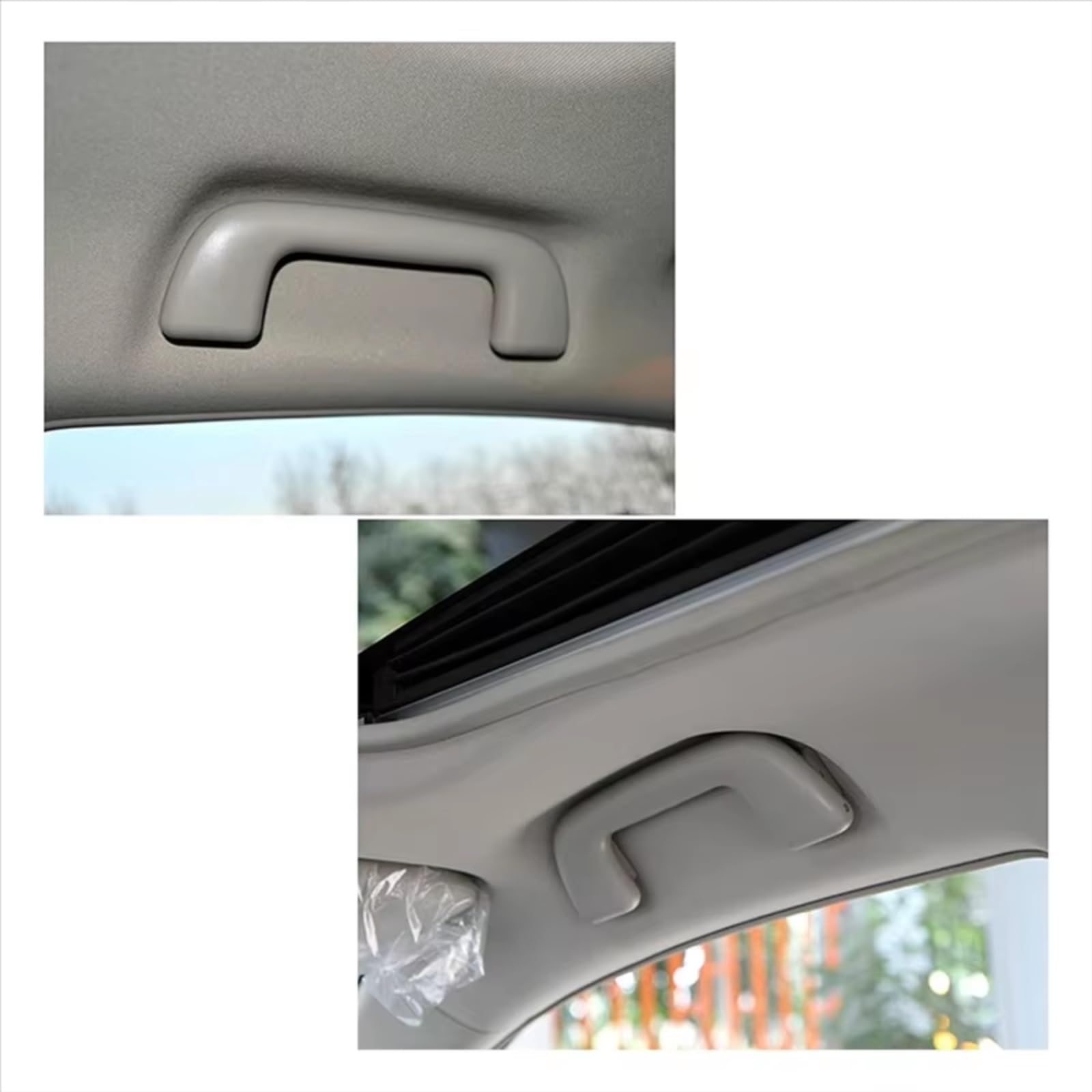 Generico Maniglia Trazione Tetto Compatibile con Toyota per Corolla 2008-2013 4 Pz Auto Interno Tetto Bracciolo Soffitto Tirare Maniglia Maniglia della Porta 74610-52020