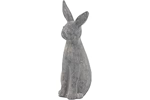 Rattan Bunny Rabbit Outdoor Statue