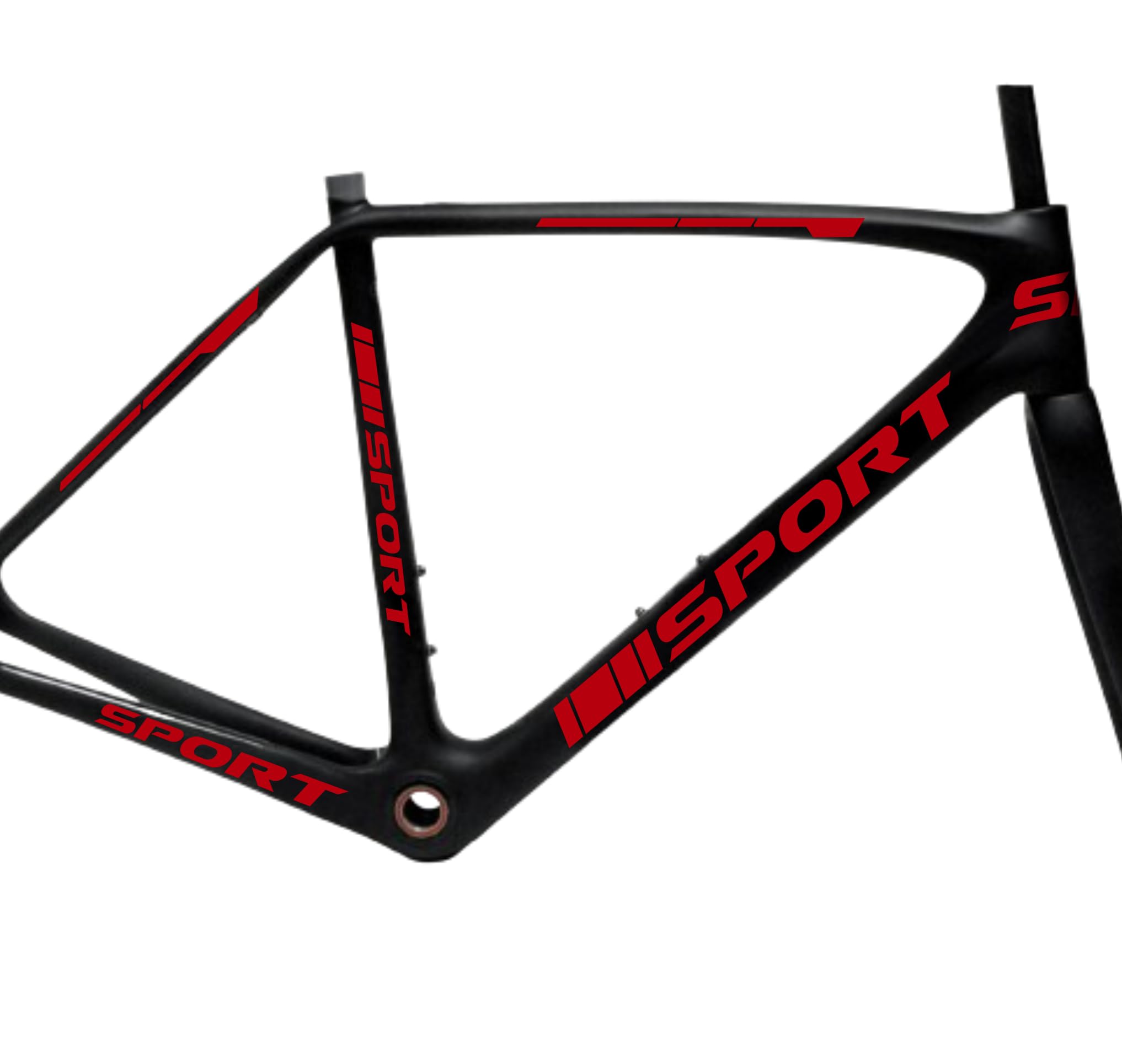 Adesivo Per Telaio Bici – Scarpa Da Montagna E Strada – Bike Sticker – Spedizione Gratuita