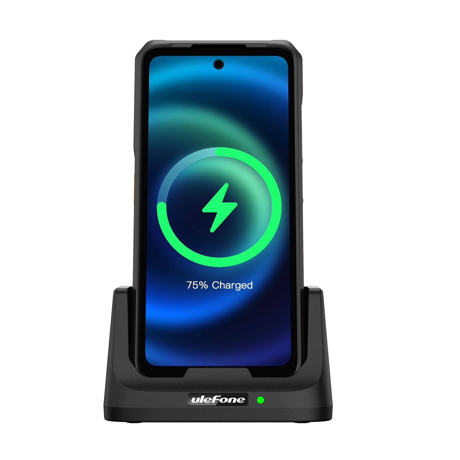Ulefone Armor 26 Ultra Stazione di Ricarica da Tavolo per Telefono Cellulare da Esterno, Caricabatterie Wireless da 33 W per Smartphone