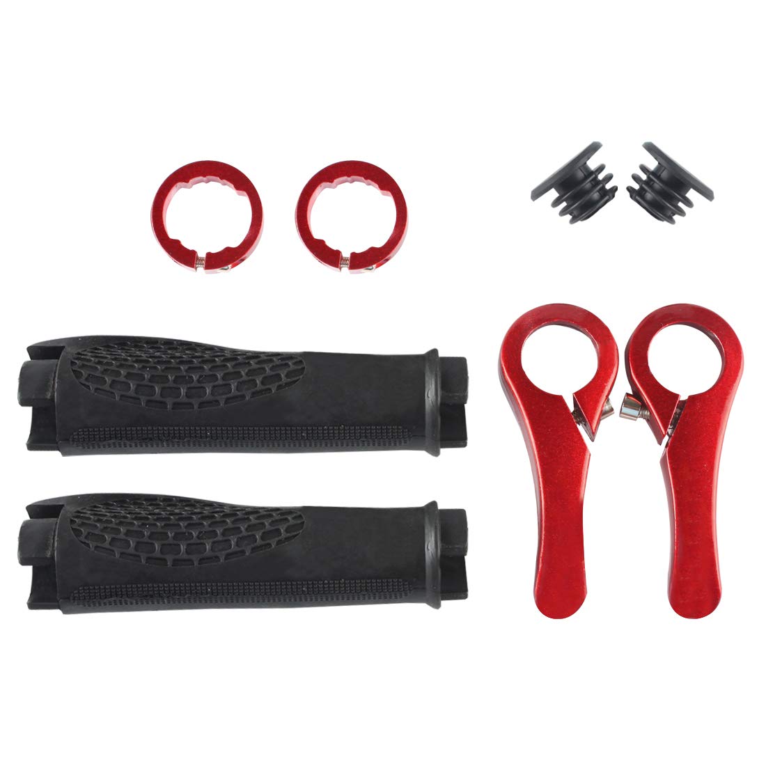 Andux Zone Fahrrad Lenkergriffe für MTB Flooding Bike Horn Typ ZXC-CB02