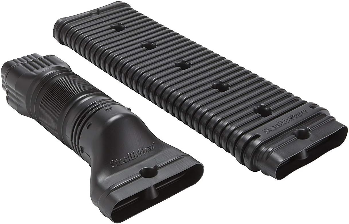 4601 Downspout Extension, Black, New Type