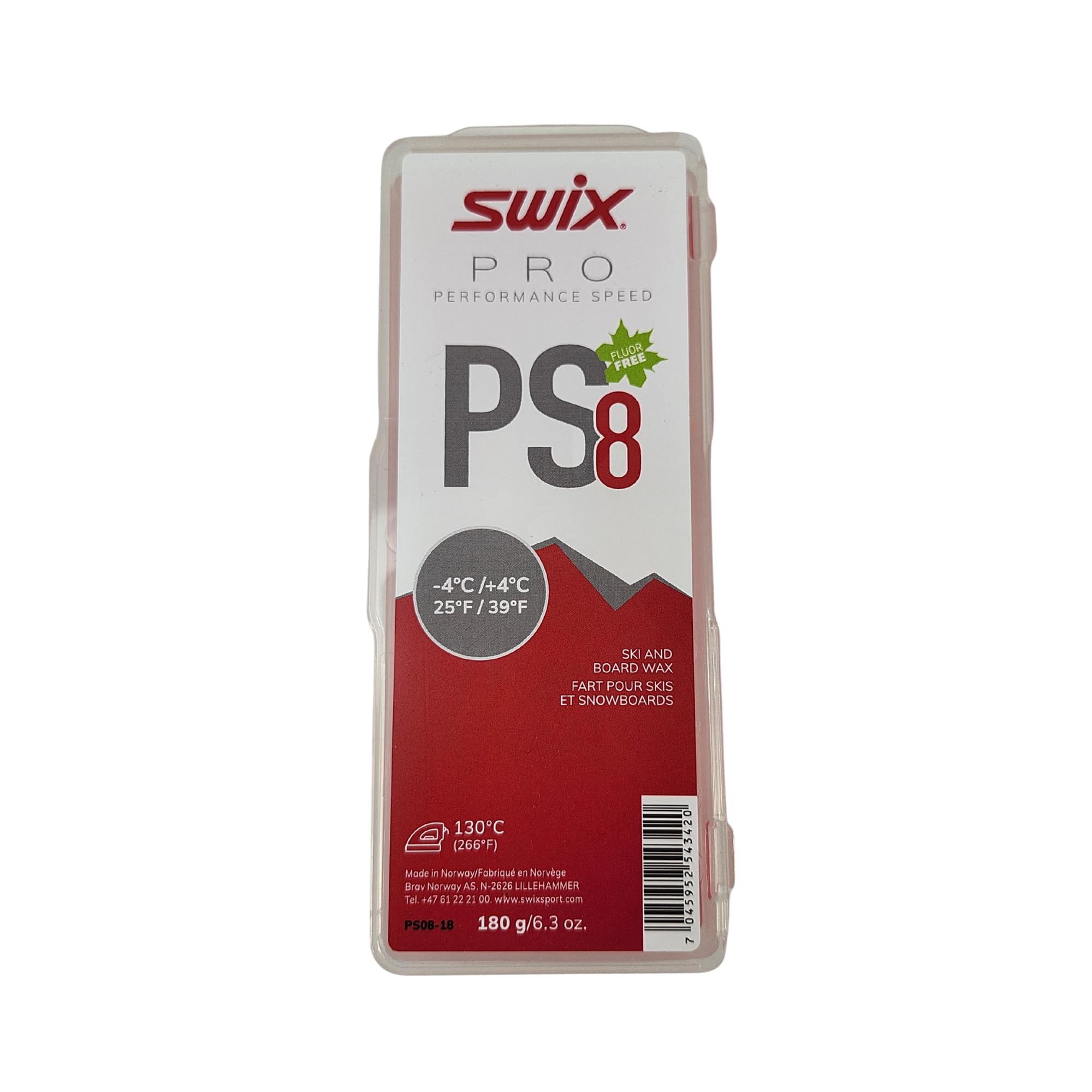 Swix Ps8-4ºC/+4ºC, 180 g, taglia unica