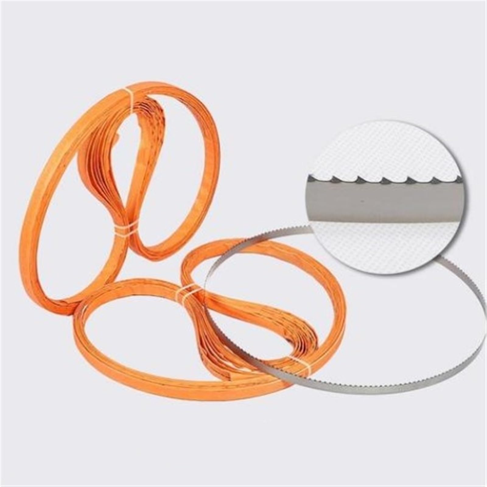 Hojas de sierra de cinta for cortar carne, hueso y pescado congelado, 2085 x 16 x 0,56 mm (82 x 0,63 x 0,02 pulgadas), 4 dientes por pulgada, 170820 ，Hojas de sierra de cinta