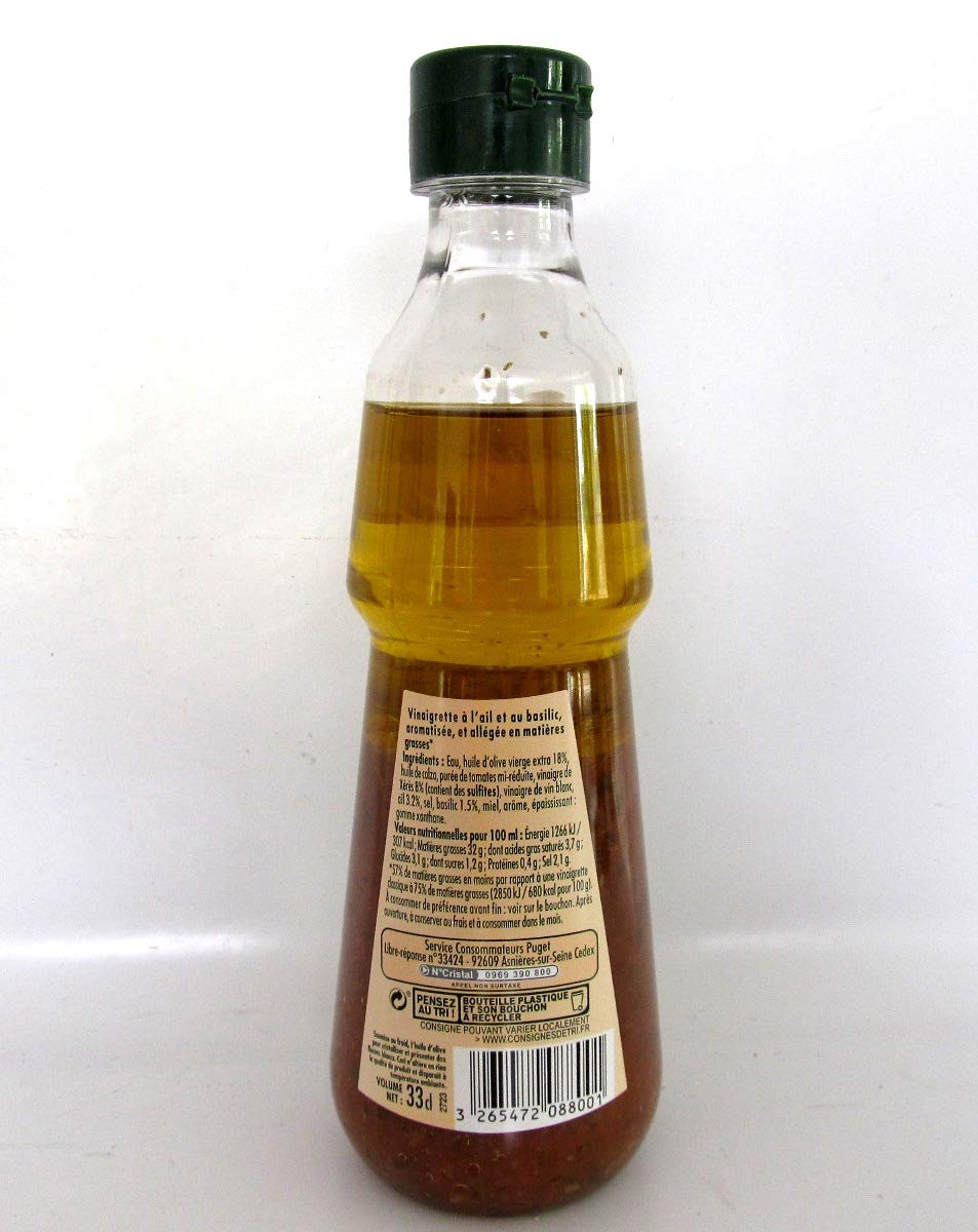 Puget Vinaigrette Xérès,ail & basil