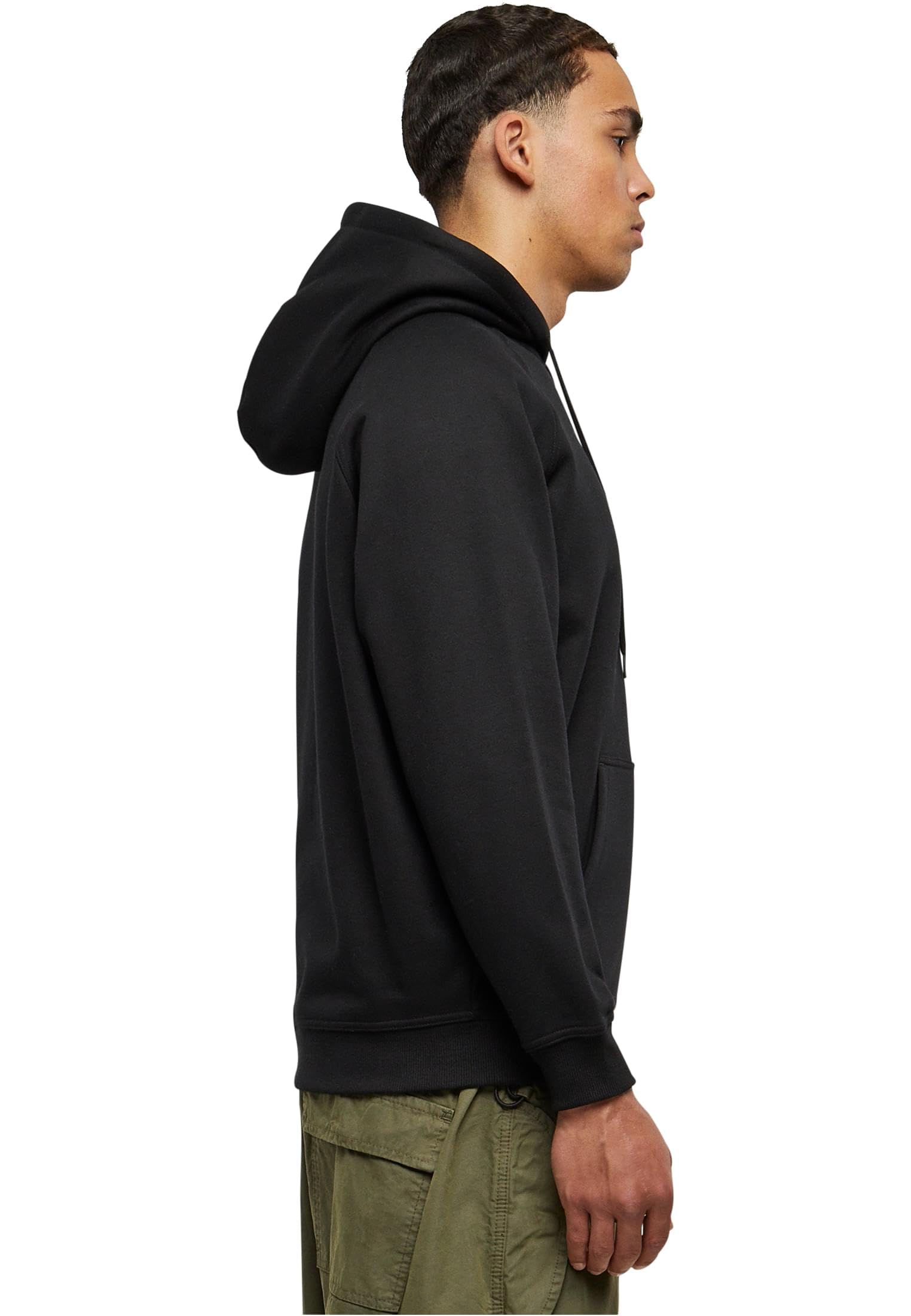NASA Circle Hoodie Uomo Felpa Con Cappuccio Pullover Nero Nuovo