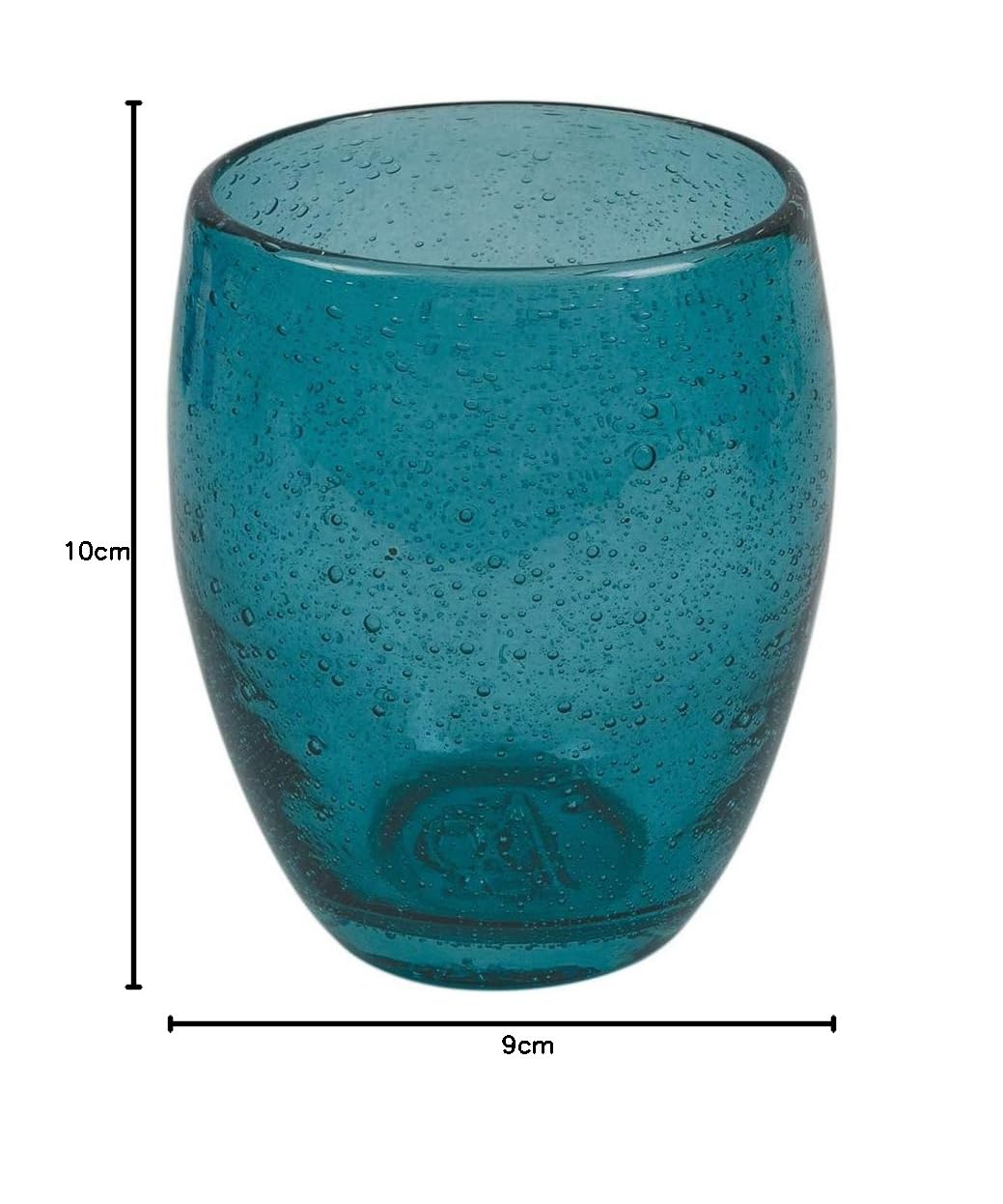 Acapulco Marea Set 6 bicchieri acqua 300 ml in pasta di vetro soffiato