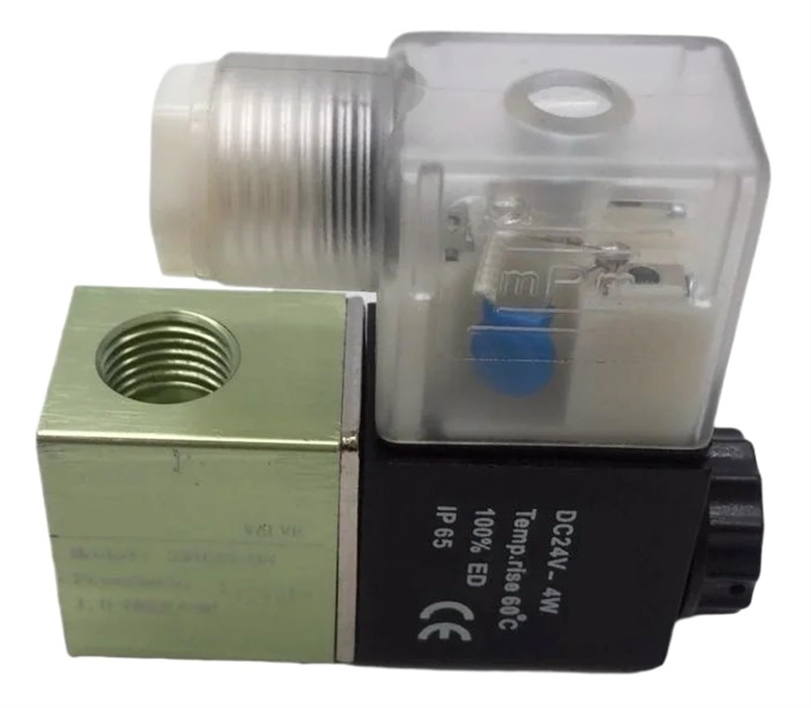 Électrovanne pneumatique air eau huile 2V025-06 normalement fermée 24v 220v