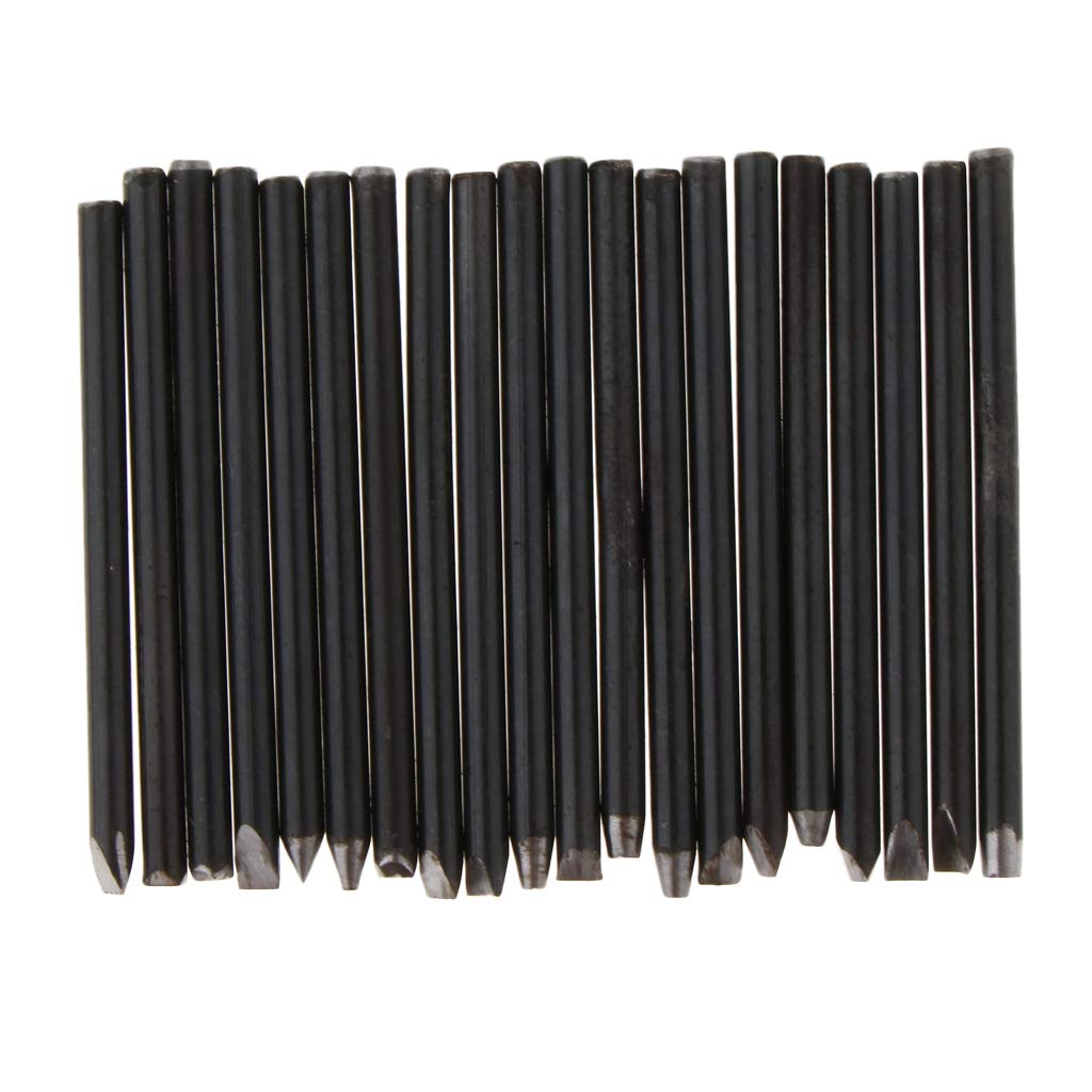 Harilla Fabricación de Joyas de Sellos Punzón de Herramienta Símbolos de Puntuación Acero Metal, Set de 20pcs, Individual