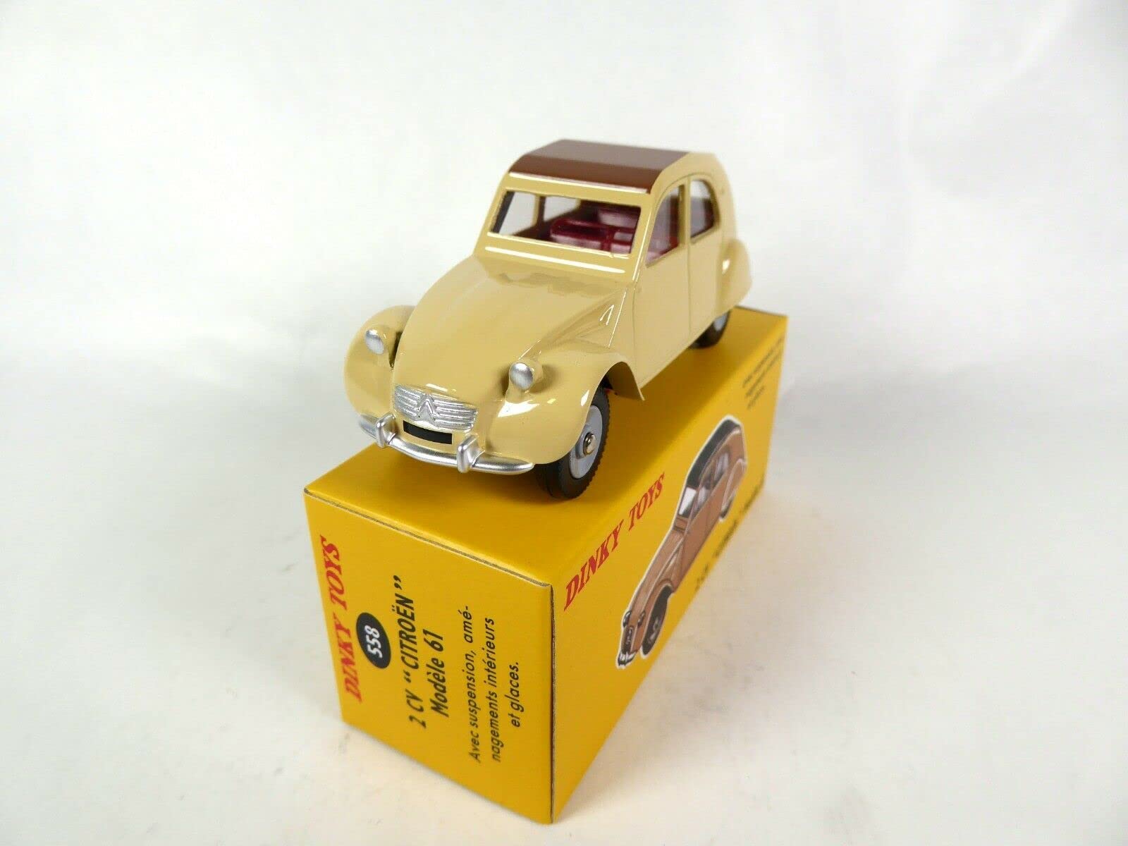 OPO 10 - Dinky Toys DeAgostini car compatible with CITROEN 2CV 1961-558 - Image 3
