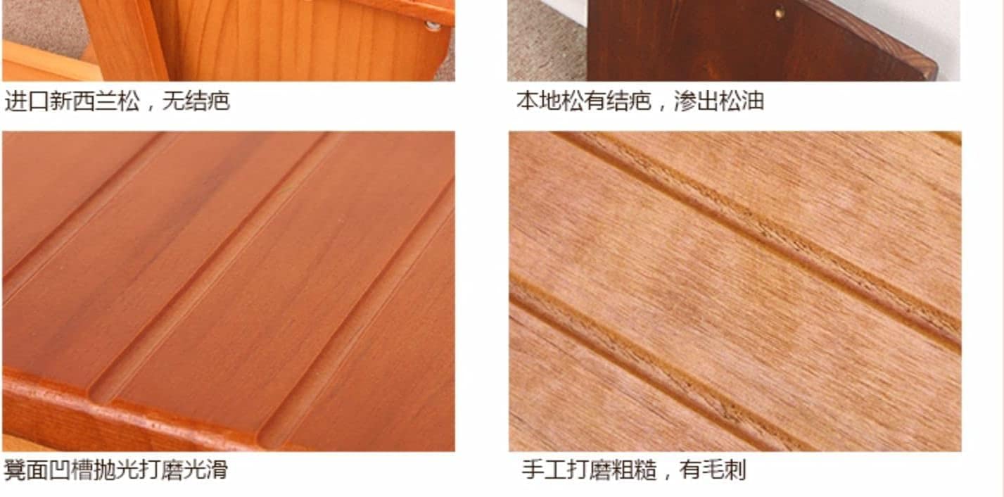 Step Stool,Wooden 2-Step Folding Flip 2-in-1 Stool Ladder Portable Multifunctional Library-Office-Loft Step Stool,Easy Storage