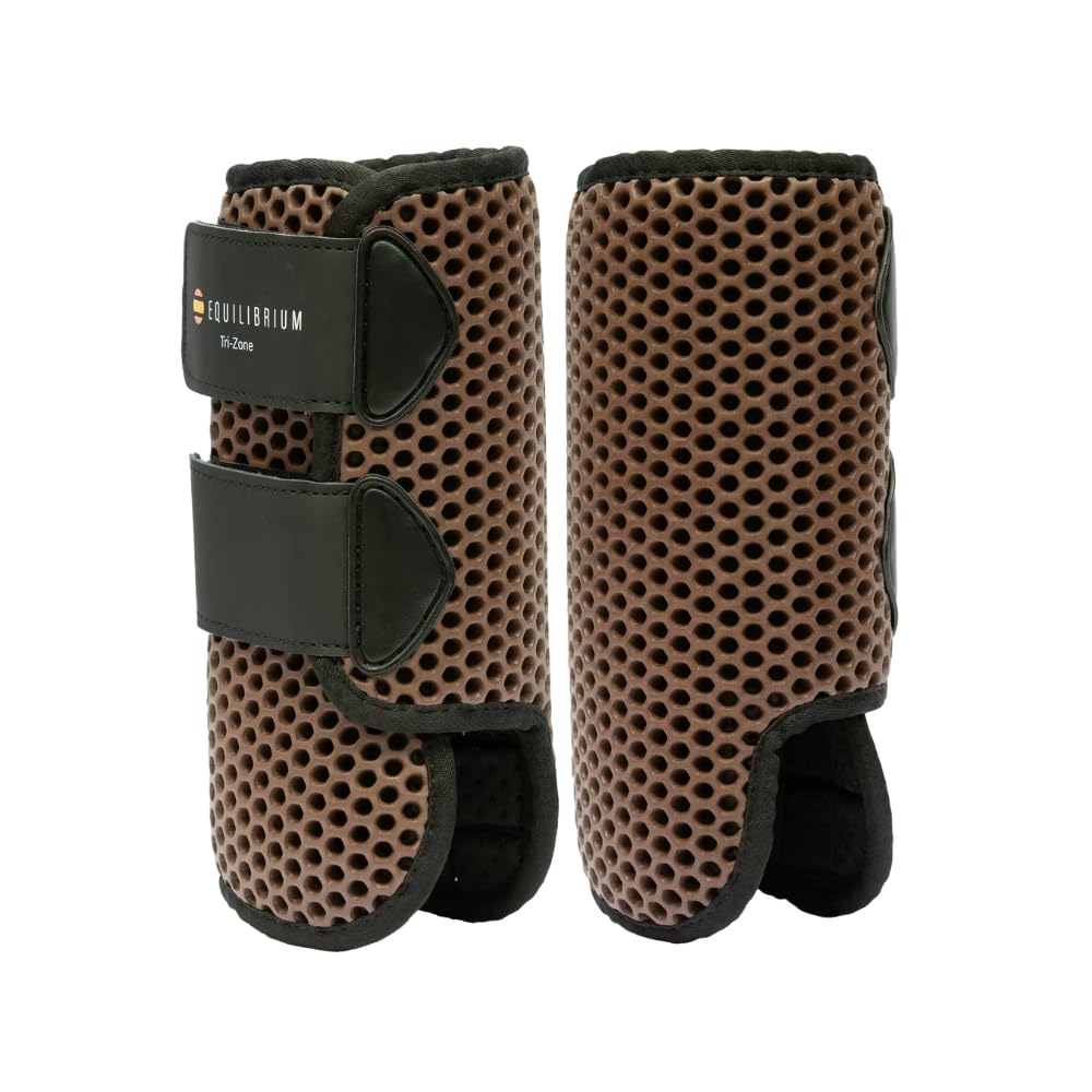 Bottes De Brossage Equilibrium Tri-Zone Pour Chevaux - Couleur Bleu Royal, Neuves Sous Emballage