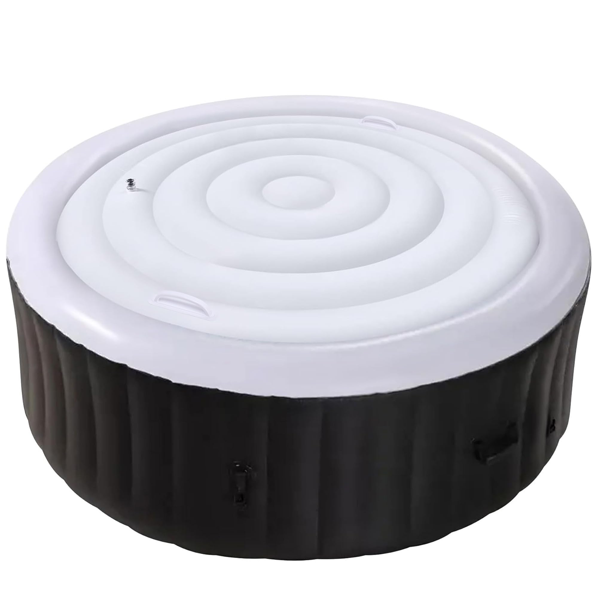 4.5 Ft Inflatable Hot Tub Cover, Energy Saving Bathtub Lid for Round Tub