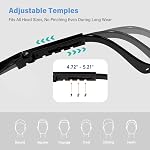 12Pack Clear Safety Glasses, Bulk Pack Safety Goggles Adjustable Temples ANSI Z87.1 Scratch Impact Resistant UV Protection Protective Goggles Full Coverage with Side Shields for Work Lab Construction