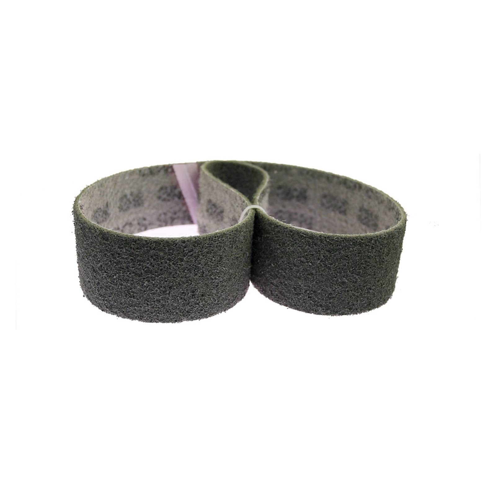 Vlies-Nylon-Schleifband, braun, rot, blau, grau, sehr grobes Schleifen bis feines Polieren, 1 Stück(Grey,915 X 100 mm)