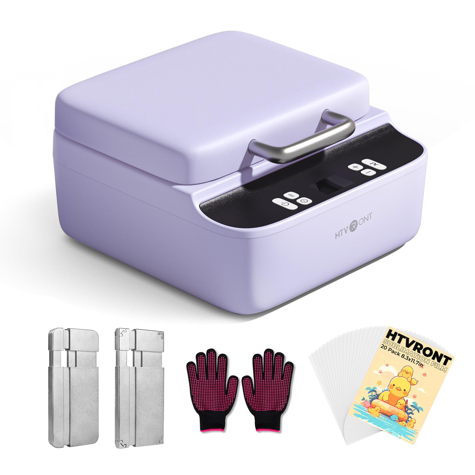 Photo 1 of HTVRONT Phone Case Heat Press Machine Compatible with iPhone & Android - H17 Phone Case Heat Press with 3D Vacuum Heat, Precise Temperature Sublimation Phone Case Press Machine for Badges, Coaster