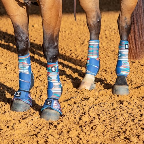 Image of Classic Equine Legacy2 Support Boots, Front and Hind
