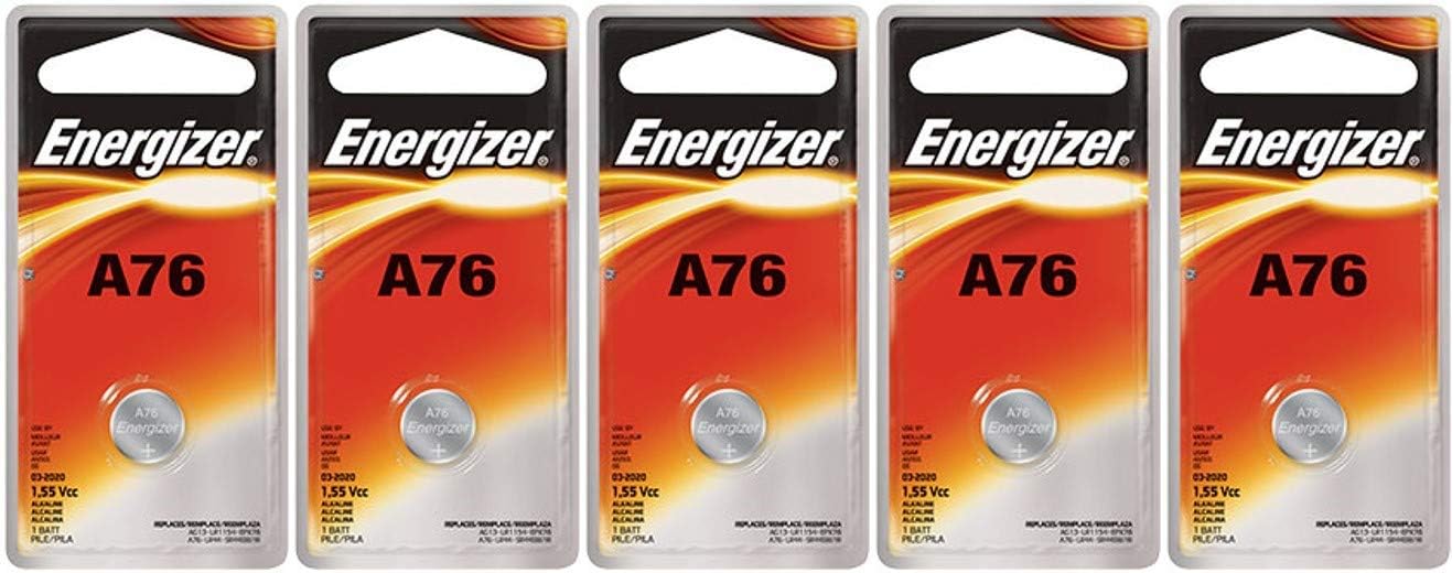 Energizer LR44 1.5V Button Cell Battery 10 pack (Packaging