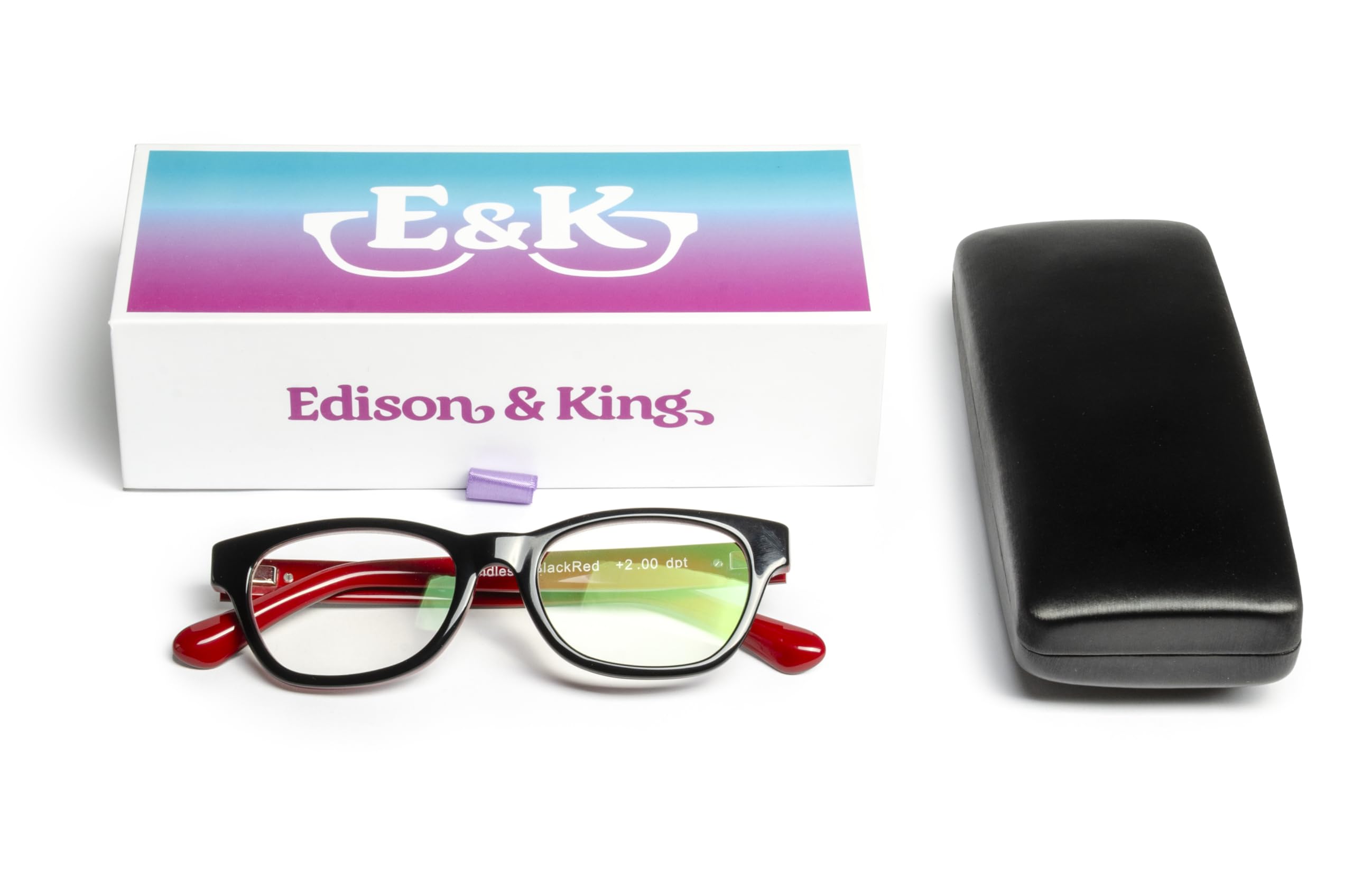 Edison & King Occhiali da lettura uomo - anti luce blu - Lenti Premium - „Endless“.