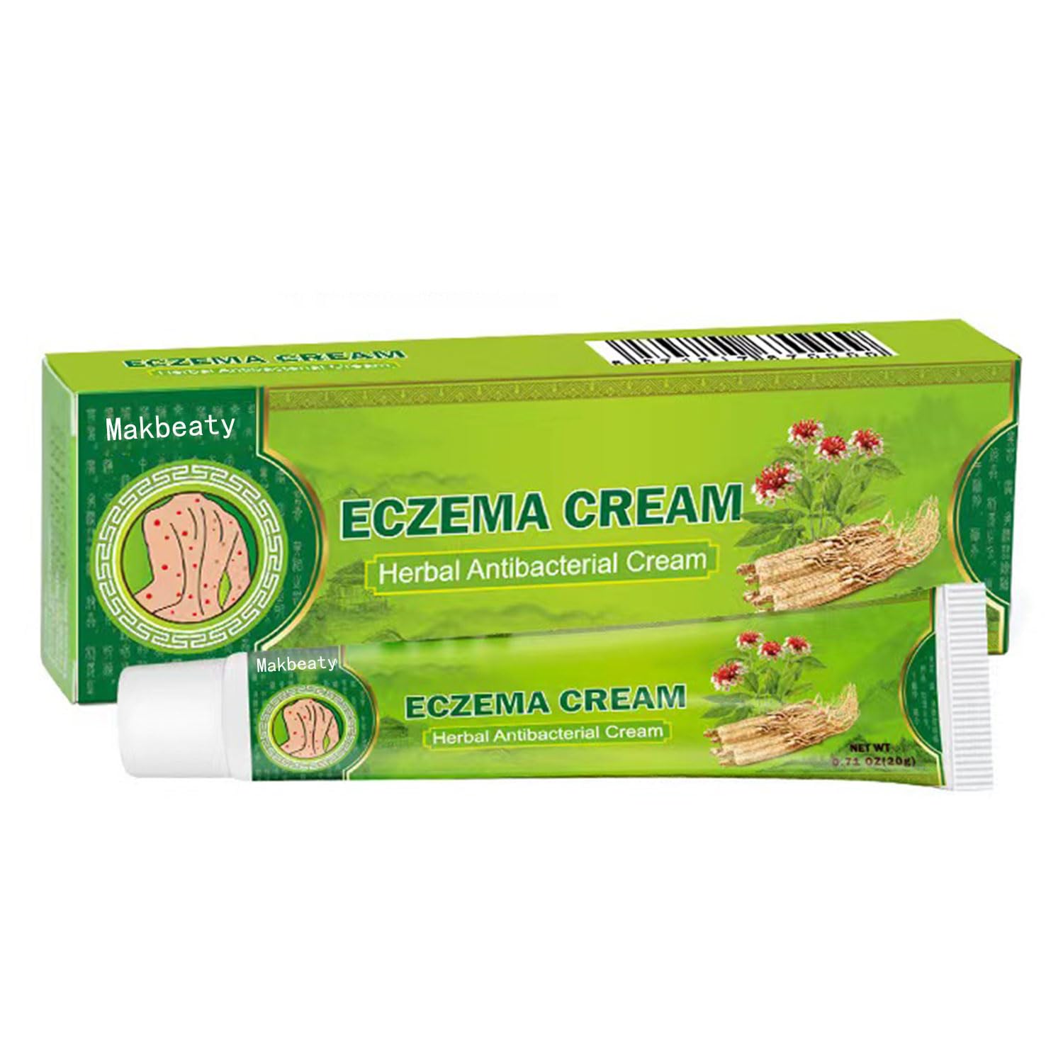 Eczema Chinese Herbal Eczema Psoriasis Creams Dermatitis and Rashes Eczema Pruritus Psoriasis Ointment Psoriasis Treatment Antibacterial Cream for Body Itching