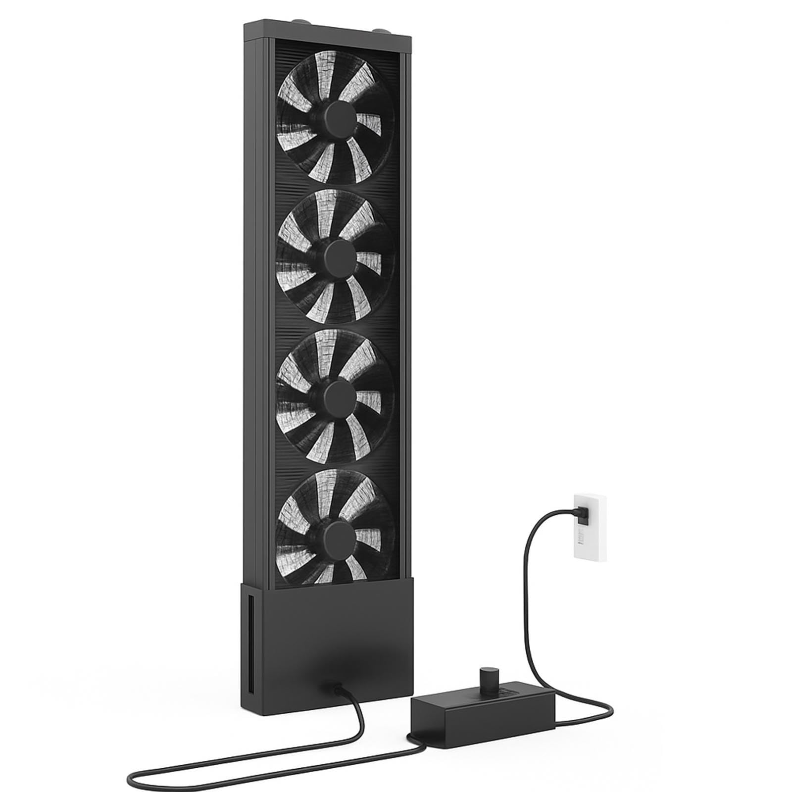 Ventilateur d'extraction vertical pour fenêtre de chambre à coucher