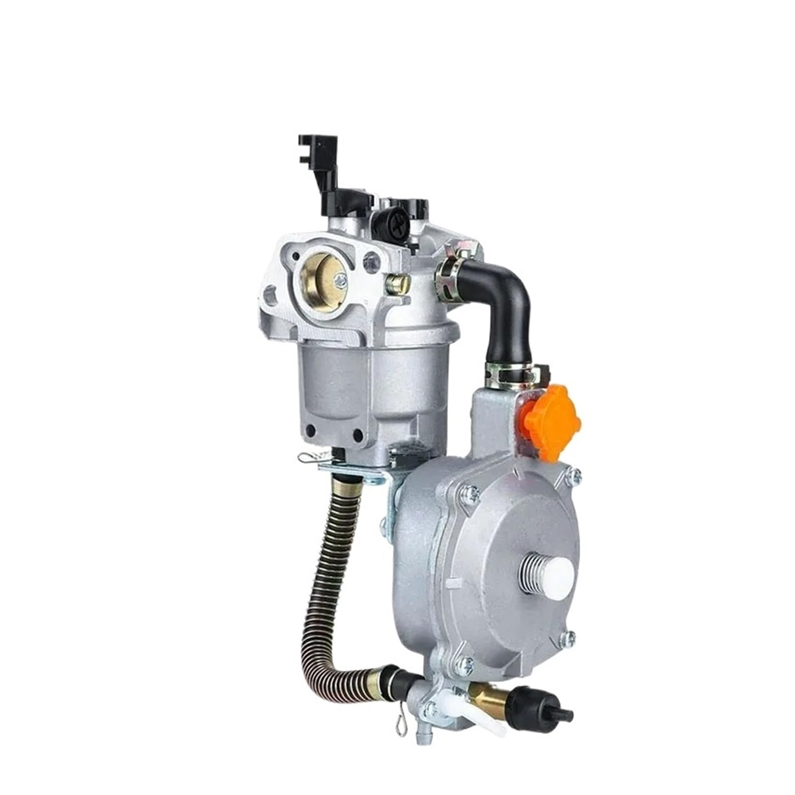 Carburador para quad ATV Para GX160 GX200 168F 170F 3KW 5KW Motosierra Cortadora Césped Desbrozadora Motor Combustible Dual Carburador LPG NG Kit Carburador moto
