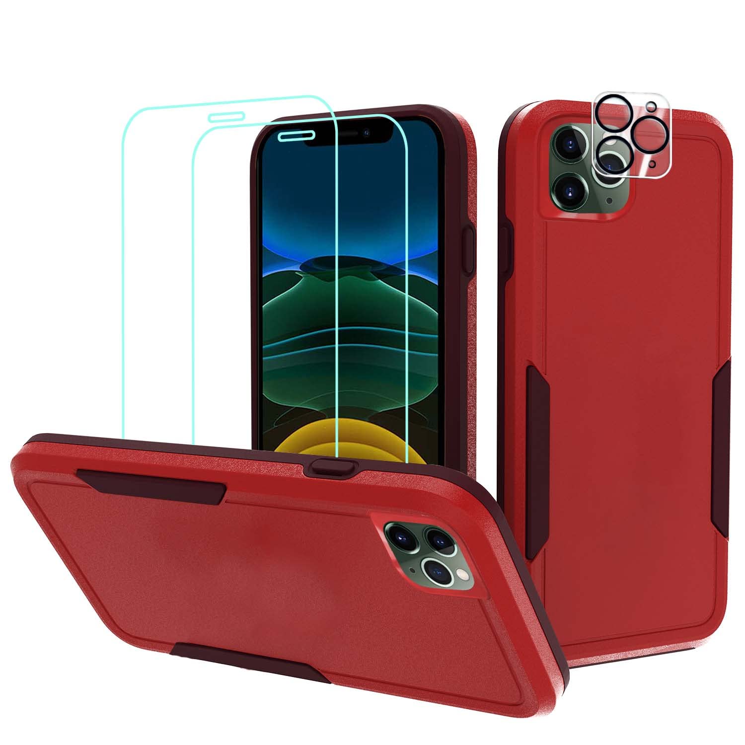 b1b byoneby Case for iPhone 12 Pro Max with 2xScreen Protector & Camera