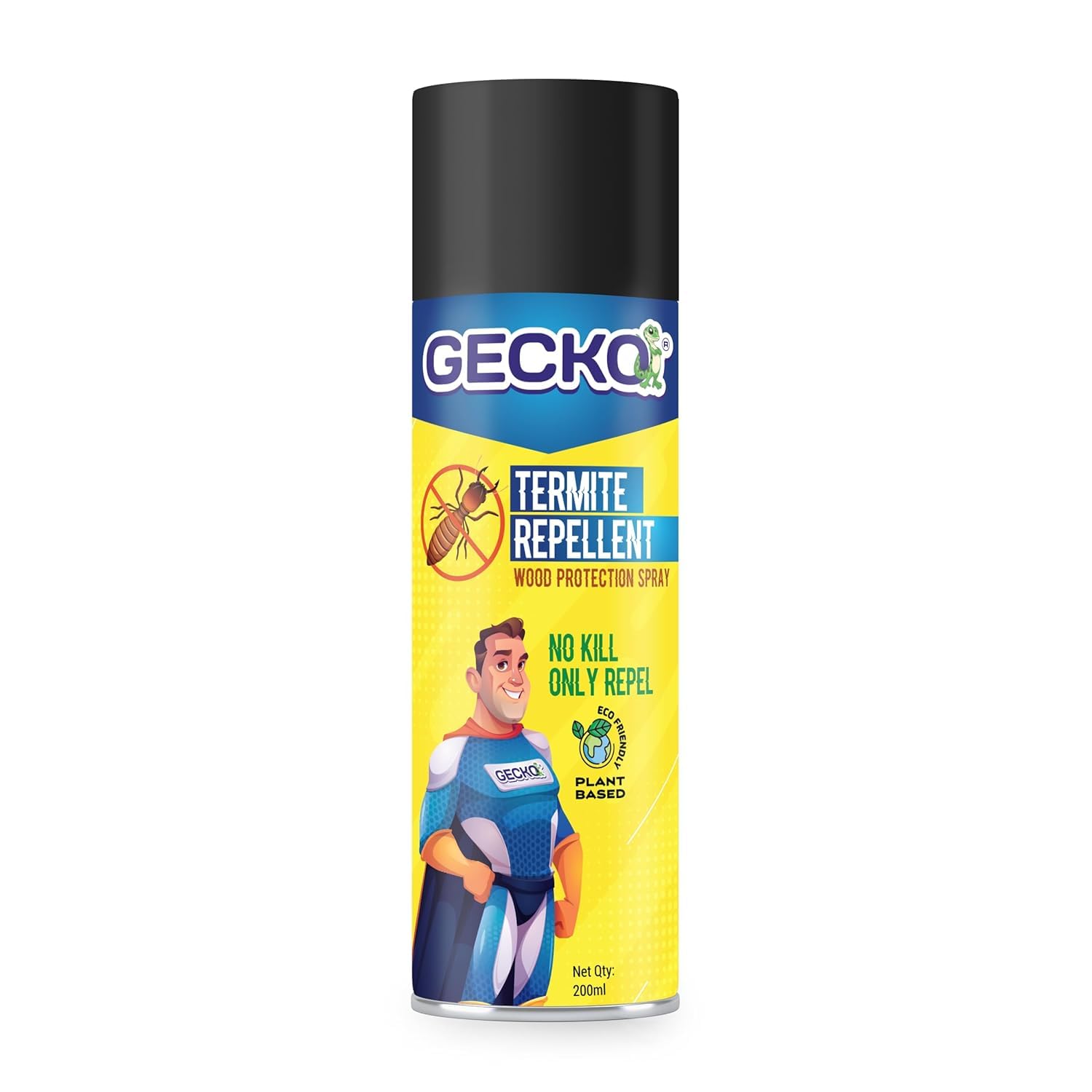 Shadow Securitronics Termite Repellent Spray | 100% herbal| Wood Preservative and Termite, Borer, Insect Repellant Spray| For Home, Kitchen and Offices |200ml (Pack of 1) - FORMULATION 10X