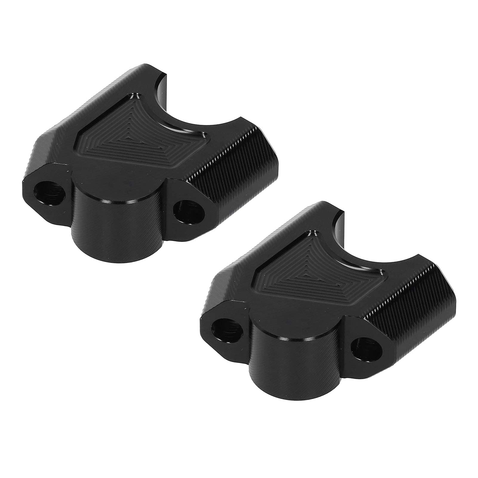 Aramox Soporte de elevador de manillar, adaptador de abrazadera de elevador de manillar de motocicleta negro de 28 mm apto para 502C / TRK502 / 502X / 752S / Leoncino BJ500