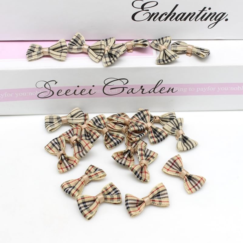 50PCS/lot DIY Small Satin Ribbon Bow tie Wedding Scrapbooking Embellishment Crafts Decoration 1.5cm*3cm(Mix Color)