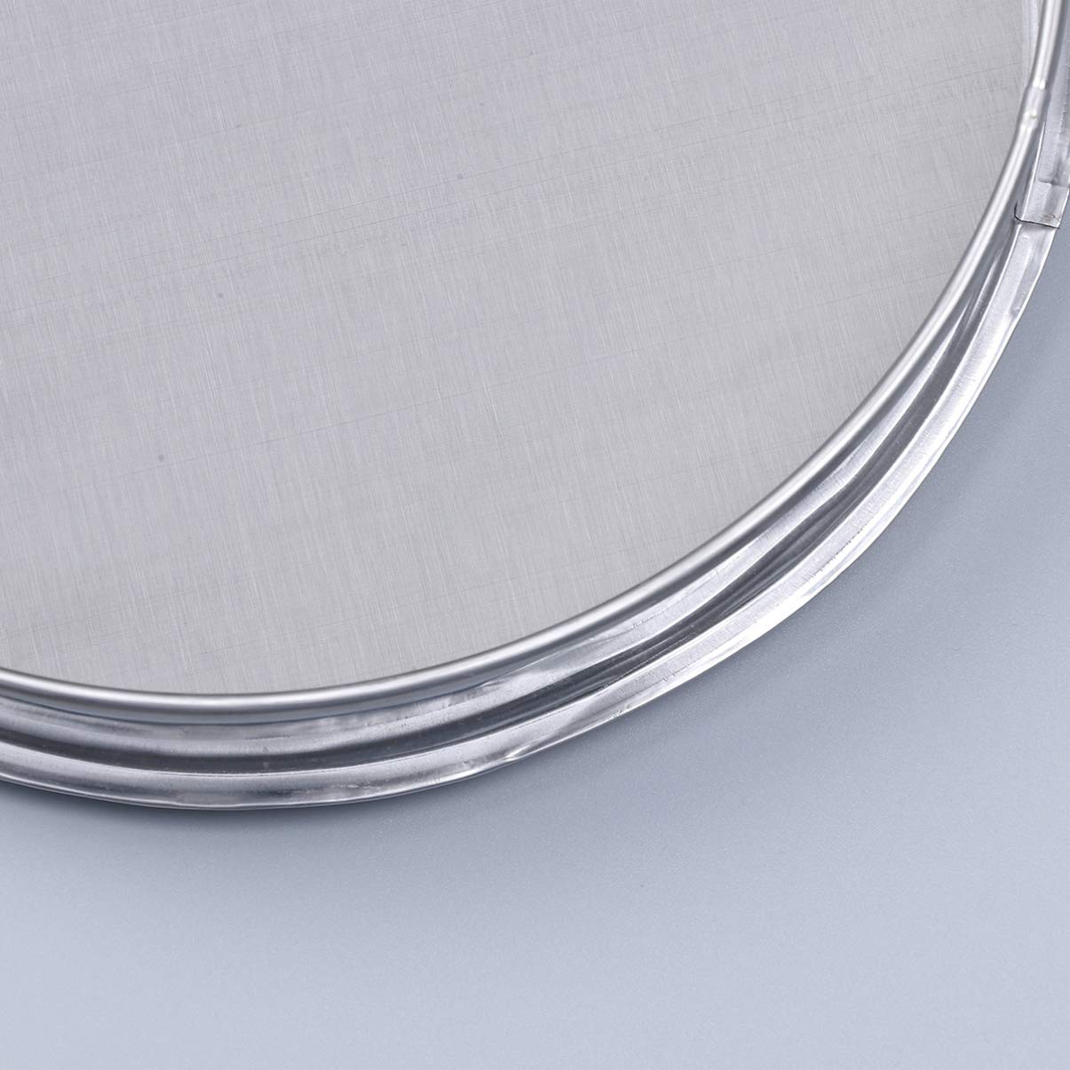 Tamiz de malla fina Tamiz de polen de hierbas Extractor de coctelera Tamiz de harina de malla 150 Tamiz de micras Colador de alimentos de acero inoxidable for panadería casera Cacao en polvo 30 cm