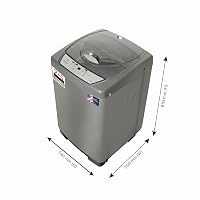 White Westinghouse 7.5kg Ultra Hydrant Technology Fully-Automatic Top Loading Washing Machine (HDT7500 / GREY/Ultra Hydrant Technology )