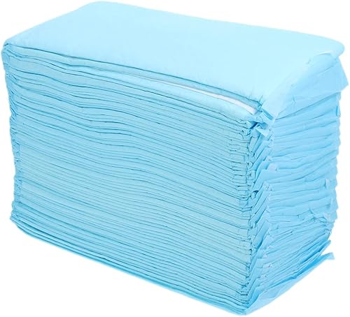 POPETPOP Almohadillas para orina de perro, 40 almohadillas de entrenamiento para perros, desechables para cachorros para perros pequeños, súper
