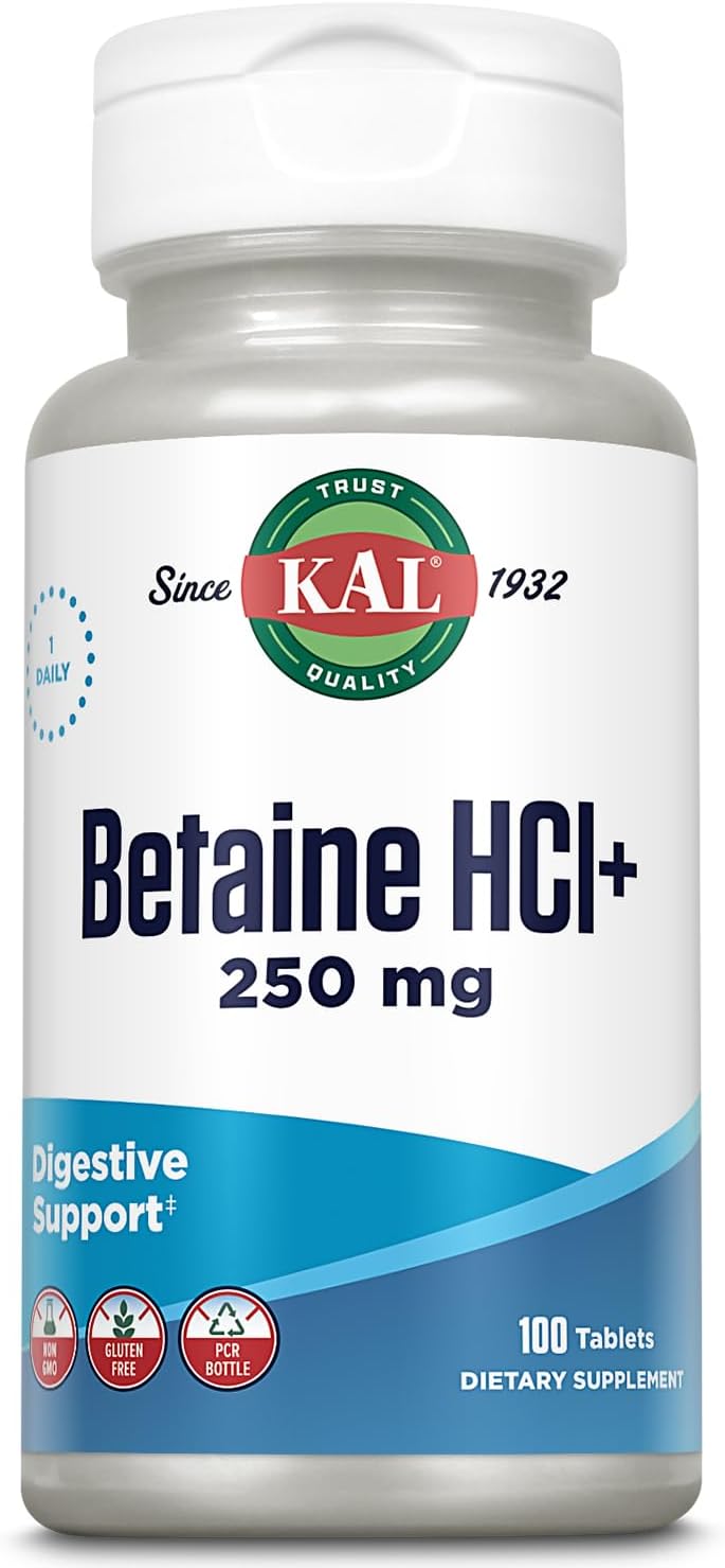 KAL Betaine HCl+ (100 Tablets)