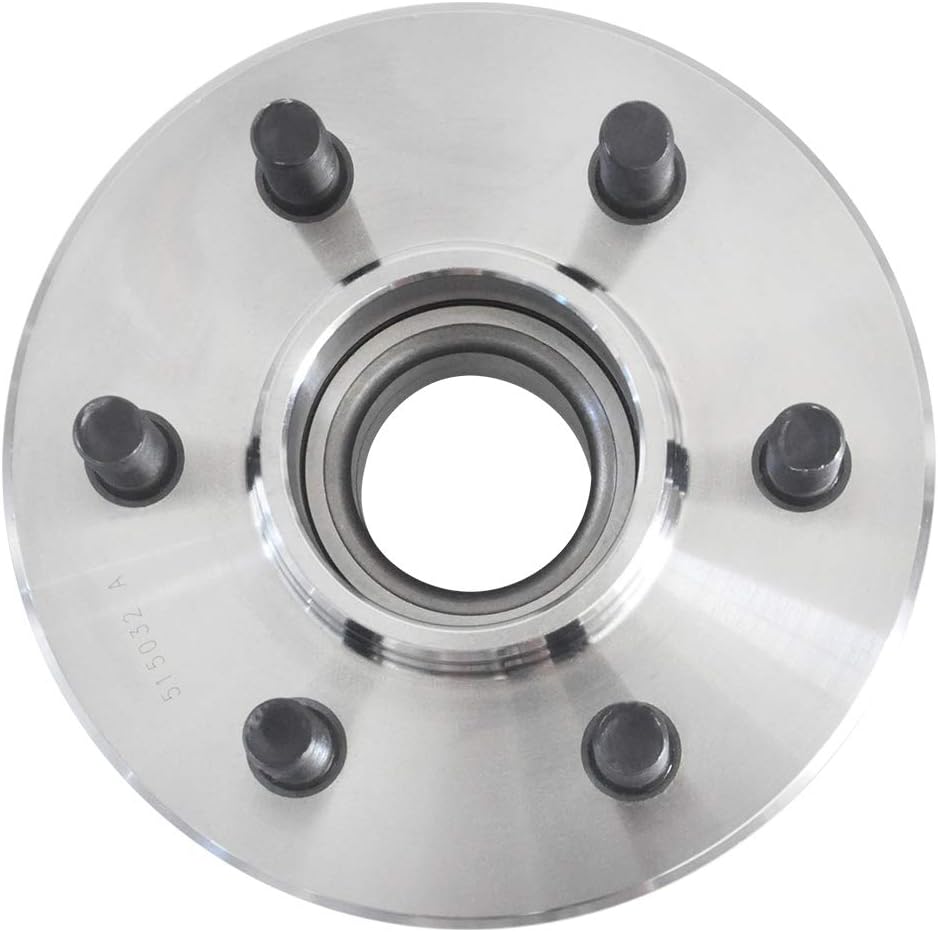 IRONTEK 515032 Front Wheel Bearing and Hub Assembly for 1997-2004 for Dodge Dakota Base/SLT/Sport/Sport Plus/SXT/SLT Plus,1999-2003 for Dodge Durango SLT/SLT Plus RWD 2WD 6 Lug w/o ABS