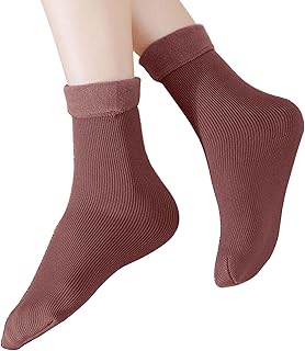 inverno algodão quente | Meias quentes pelúcia respirável para engrossar | Meias Térmicas Inverno Quentes Cabine Clima Frio grossas para mulheres Comfrey